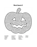 Pumpkin Fun Activity Pages: Pumpkin Word Search, Pumpkin Mazes, Pumpkin Sudoku & Pumpkin Coloring Pages