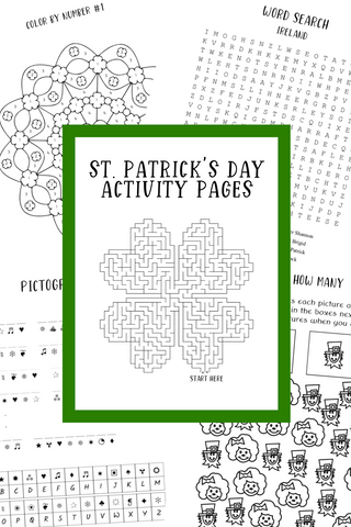 St. Patrick's Day Printable Activity Pages